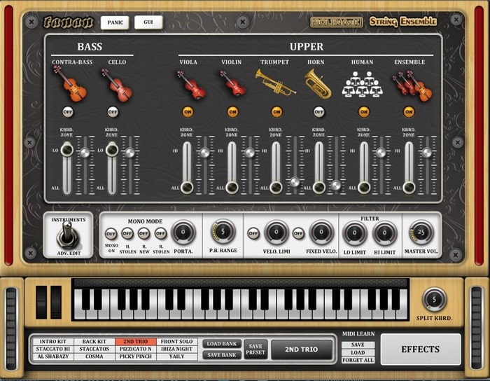 無料 物理モデリングベース 独自の合成セクションを持つオーケストラ系音源 Solina2k が無償配布中 Azu Soundworks 無料 物理モデリングベース 独自の合成セクションを持つオーケストラ系音源 Solina2k が無償配布中 Azu Soundworks